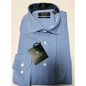 NEW Nordstrom Men’s Shop Dress Shirt 15-1/2 32/33 Trim Fit 100% Cotton